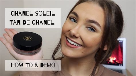 chanel universal bronzer how to use|soleil tan de chanel boots.